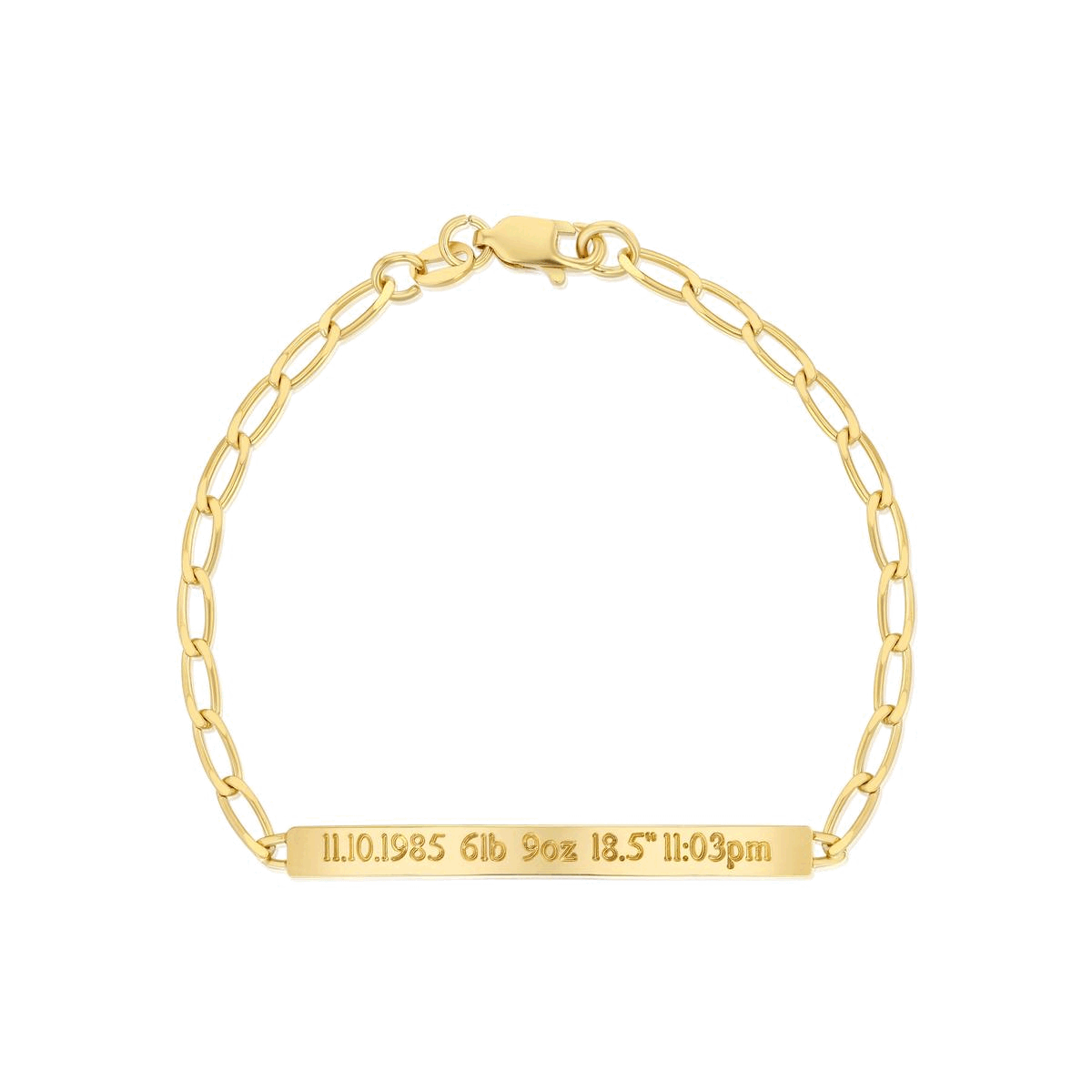 Rebecca ID Bracelet Pink & Blue Co.