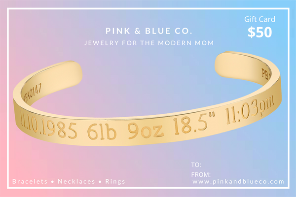 E-GIFT CARD - PINK & BLUE CO.