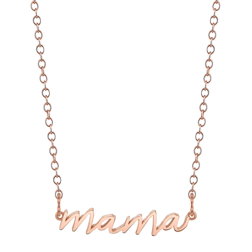 Mama Script Necklace Mama Necklace Mother Necklace Mom Gift Mother's Day  Gifts New Mom Necklace Ready-to-ship NALANI NECKLACE - Etsy